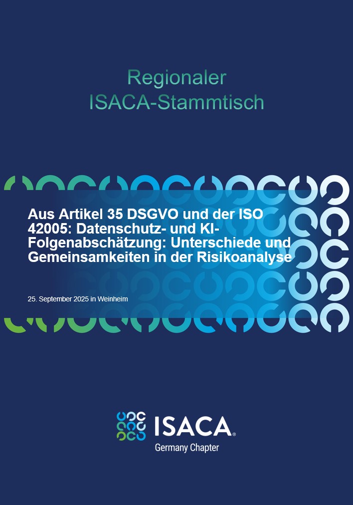 Iso 42005 Alle Publikationen – ISACA Germany Chapter e. V.